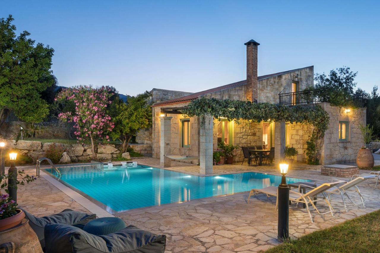 Boutique Villa Petra Amanda Heated Pool Optional Fílippos Exterior foto
